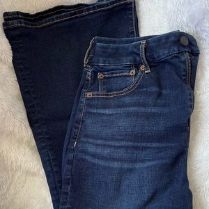 American Eagle Curvy Super High Rise Flare Jeans